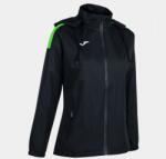 Joma RAINJACKET TRIVOR kabát / dzseki fekete fluo zöld M