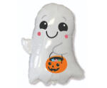Godan Ghost with Bucket, Szellem fólia lufi 75 cm (MLG312461)
