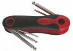 Modeco Expert IMBUSZKÉSZL- 6 N54132 6 db-os kinyitható imbusz kulcs készlet gömbvégŰ 2/2, 5/3/4/5/6 mm (54952)
