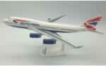 Boeing 747 Boeing 747-400 British Airways repülőgép modell G-BNLG