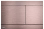Alcadrain Clapeta de actionare, Alcadrain, Fun, cu doua volume, red gold periat (FUN-RG-B) - magazinuldeinstalatii