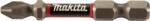 Makita 50mm PH2 1/4" 10pc (E-03377) Set capete bit, chei tubulare