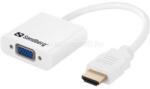 Sandberg VGA, HDMI és DVI konvertáló, HDMI to VGA+Audio Converter (SANDBERG_508-77) (SANDBERG_508-77)