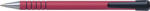 PENAC Pix Penac RB-085B, rubber grip, 0.7mm, varf metalic, corp rosu - scriere rosie (P-BA1002-02F) - forit
