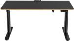 Ultradesk Birou de gaming Ultradesk - Pulsar, negru (UDESK-PUL-BK)
