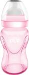 PUR BABY Biberon cu gura larga, roz, +6luni, 250ml, PUR