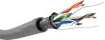 Goobay 95707 F/UTP CAT5e Patch Kábel - 305 m, Szürke