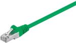 Goobay 68052 S/FTP CAT 5e Patch Kábel - 50 m, Zöld (68052)