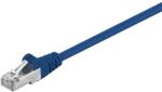Goobay F/UTP CAT 5e Patch Kábel - 30 m, Kék (50864)
