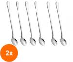Grunberg Set 2 x 6 Lingurite din Inox, pentru Cocktail, Grunberg (GUJ-2xGR175/80) Tacam