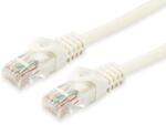 Equip U/UTP CAT6a Patch Kábel - 10 m, Fehér