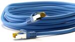 Goobay 91655 S/FTP CAT6A Patch Kábel - 20 m, Kék