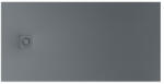 Roca Terran-N Stonex zuhanytálca 140x80 cm csúszásgátló felülettel és lefolyóval, palaszürke APA0157832001200 (APA0157832001200)