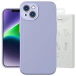 Baseus ARYT020205 Baseus Liquid Silica Apple iPhone 14 Plus tok, üvegfólia és tisztító készlet, lila (ARYT020205)