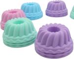 viva. z Bordázott szilikon mini kuglóf süteményformák 12db (T13170)