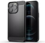 Silverline Apple iPhone 16 Fekete Carbon Mintás Szilikon Tok