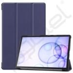 Silverline Tok álló, bőr hatású (aktív FLIP, oldalra nyíló, TRIFOLD, asztali tartó) SÖTÉTKÉK - extratelgsm - 5 999 Ft