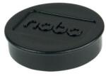Nobo Mágneskorong, erős, 38 mm, 10 db, NOBO, fekete (VN15312) - webpapir
