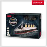 CubicFun PUZZLE 3D LED TITANIC 266 PIESE - CUL521h (CUL521h)