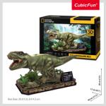CubicFun PUZZLE 3D TYRANNOSAURUS REX 52 PIESE - CUDS1051h (CUDS1051h)