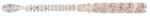 Mustad Aji Beaver Tail 6, 35cm Orange Luminous Plasztik Csali 12db (M8055008)