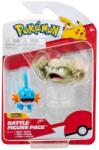Pokémon Set Figurine articulate Pokemon S2, Mudkip si Geodude Figurina