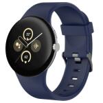  SILICONE Curea interschimbabilă pentru Google Pixel Watch 3 45mm albastru închis