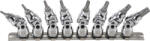 BGS technic Technic Kardáncsukló-behajtófej készlet 6, 3 mm (1/4") T-profil (Torx) T8 - T40 8 darabos (BGS-9158) (BGS-9158)
