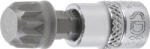BGS technic Technic Behajtófej 6, 3 mm (1/4") (XZN) M12 (BGS-2507) (BGS-2507)