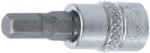 BGS technic Technic Behajtófej 6, 3 mm (1/4") Belső hatszögletű 5, 5 mm (BGS-9466) (BGS-9466)