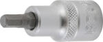 BGS technic Technic Behajtófej 12, 5 mm (1/2") Belső hatszögletű 1/4" (BGS-2733) (BGS-2733)