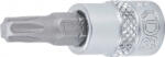BGS technic Technic Behajtófej 6, 3 mm (1/4") T-profil (Torx) T30 (BGS-2595) (BGS-2595)