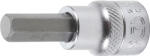 BGS technic Technic Behajtófej 10 mm (3/8") Belső hatszögletű 8 mm (BGS-2581) (BGS-2581)