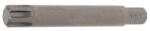BGS technic Technic Behajtófej Hossz 100 mm Külső hatszögletű 10 mm (3/8") Ékprofil (RIBE) M14 (BGS-4780) (BGS-4780)