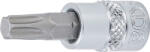 BGS technic Technic Behajtófej 6, 3 mm (1/4") T-profil (Torx) T35 (BGS-2565) (BGS-2565)