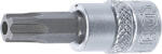 BGS technic Technic Behajtófej 6, 3 mm (1/4") TS-profil (Torx Plus) TS40 furattal (BGS-5184-TS40) (BGS-5184-TS40)