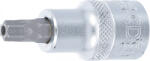 BGS technic Technic Behajtófej 12, 5 mm (1/2") T-profil (Torx) T45 furattal (BGS-4327) (BGS-4327)