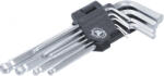 BGS technic BGS Technic Derékszögű kulcs készlet belső hatszögletű / belső hatszögletű gömbfejes 1, 5 - 10 mm 9 darabos (BGS-815) (BGS-815)
