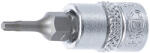 BGS technic Technic Behajtófej 6, 3 mm (1/4") T-profil (Torx) T8 (BGS-2589) (BGS-2589)