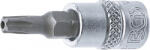 BGS technic Technic Behajtófej 6, 3 mm (1/4") TS-profil (Torx Plus) TS25 furattal (BGS-5184-TS25) (BGS-5184-TS25)