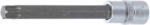 BGS technic Technic Behajtófej Hossz 140 mm 12, 5 mm (1/2") T-profil (Torx) T60 (BGS-5184-T60) (BGS-5184-T60)