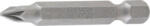 BGS technic Technic Behajtófej Hossz 50 mm külső hatszögletű 6, 3 mm (1/4") Csillag PZ1 (BGS-4596) (BGS-4596)
