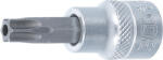 BGS technic Technic Behajtófej 10 mm (3/8") T-profil (Torx) T45 furattal (BGS-2597) (BGS-2597)