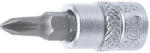 BGS technic Technic Behajtófej 6, 3 mm (1/4") Csillag PH1 (BGS-2487) (BGS-2487)