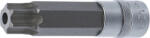BGS technic Technic Behajtófej Hossz 110 mm 12, 5 mm (1/2") T-profil (Torx) T100 furattal (BGS-5103-TB100) (BGS-5103-TB100)