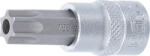 BGS technic Technic Behajtófej 10 mm (3/8") T-profil (Torx) T55 furattal (BGS-2599) (BGS-2599)
