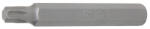 BGS technic Technic Behajtófej Hossz 75 mm Külső hatszögletű 10 mm (3/8") T-profil (Torx) T45 (BGS-4573) (BGS-4573)