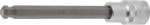 BGS technic Technic Behajtófej Hossz 140 mm 12, 5 mm (1/2") Belső hatszögletű gömbfejes 10 mm (BGS-4258-10) (BGS-4258-10)