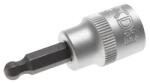 BGS technic Technic Behajtófej 10 mm (3/8") Gömbfejes Belső hatszögletű 5, 5 mm (BGS-5113) (BGS-5113)