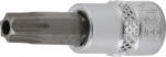 BGS technic Technic Behajtófej 6, 3 mm (1/4") T-profil (Torx) T40 furattal (BGS-2363) (BGS-2363)